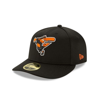 Baltimore Orioles Gorra | New Era MLB Clubhouse Collection Low Profile 59fifty Fitted Cap Mexico - Negros